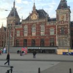 Amsterdam Centraal Station is the largest rail station in Amsterdam