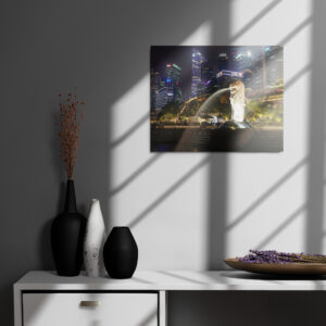 Singapore Marina Bay Metal Print