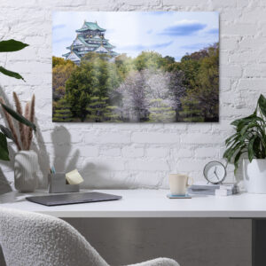 Osaka Castle Metal Print