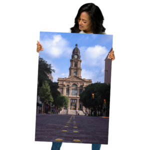 Texas Downtown Fort Worth Metal Print