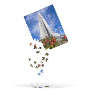 Iceland Reykjavik Hallgrimskirkja Jigsaw Puzzle