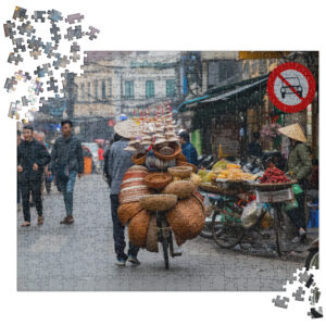 Vietnam Hanoi Old Quarter Jigsaw Puzzle