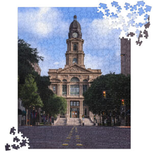 Texas Downtown Fort Worth Jigsaw Puzzle